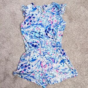Lilly Pulitzer Girls Romper XL 12-14